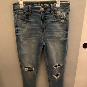 AE Ripped Skinny Jeggings